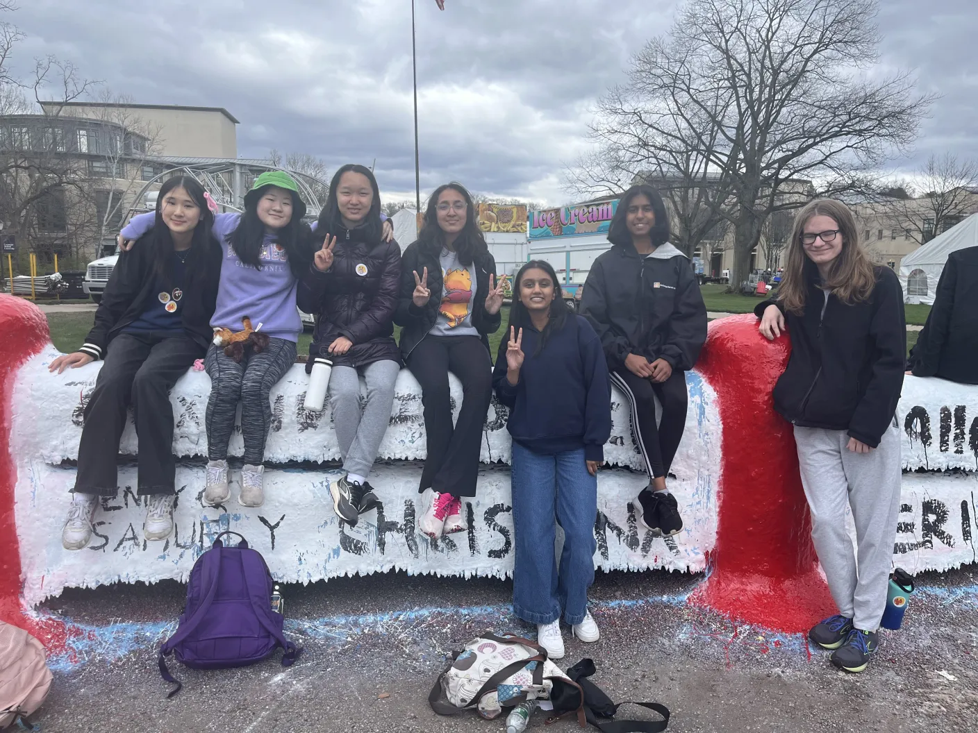 Athemath students at the Carnegie Mellon Math Competition